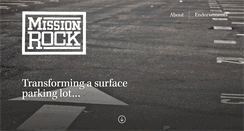 Desktop Screenshot of missionrock.com