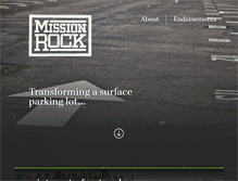 Tablet Screenshot of missionrock.com
